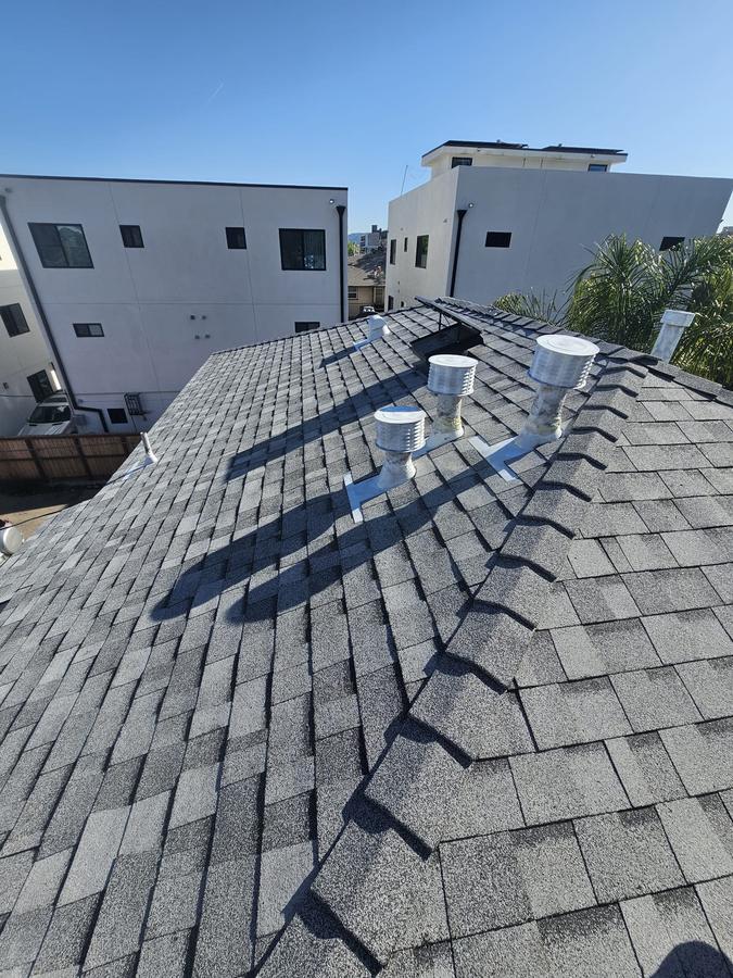 After: Shingle roof replacement, North Hollywood