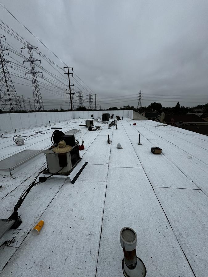 After: Flat roof, Bellflower